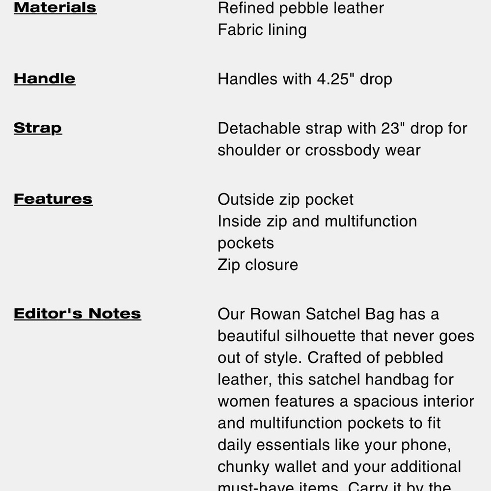 Coach Rowan Satchel - Picture 6 of 7